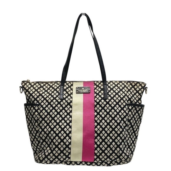 Kate Spade Adaira Baby Bag Classic Spade Carryall Tote Multi Color Diaper Bag - Picture 1 of 13